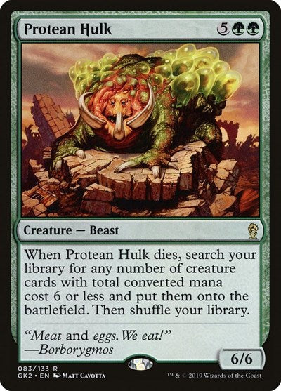 Protean Hulk (Ravnica Allegiance: Guild Kits) Heavy Play