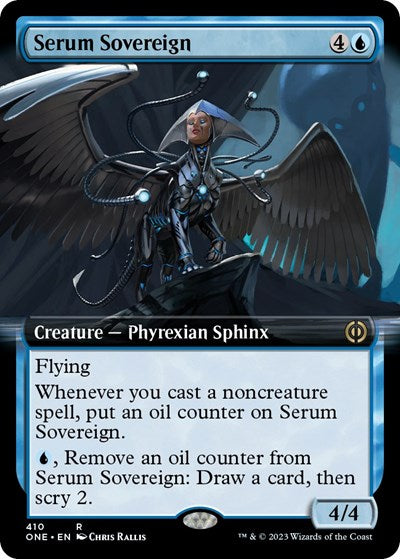 Serum Sovereign (Extended Art) (Phyrexia: All Will Be One) Medium Play