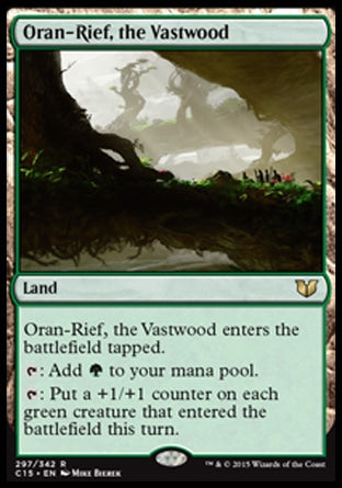 Oran-Rief, the Vastwood (Commander 2015) Light Play