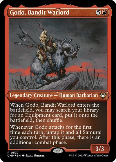 Godo  Bandit Warlord  Foil Etched|0|0|0.00