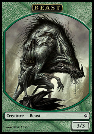 Beast (Token) (New Phyrexia) Medium Play