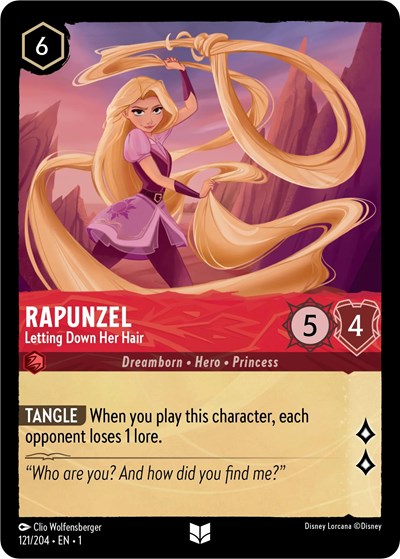 Rapunzel - Letting Down Her Hair (The First Chapter) Near Mint