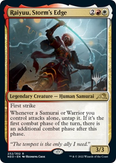 Raiyuu, Storm's Edge (Promo Pack: Kamigawa: Neon Dynasty) Near Mint