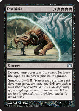 Phthisis (Modern Masters) Near Mint Foil