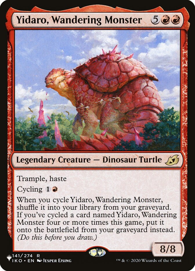 Yidaro, Wandering Monster (The List) Near Mint