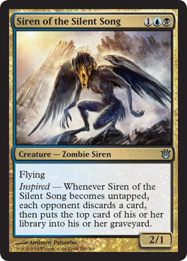 Siren of the Silent Song (Born of the Gods) Light Play Foil
