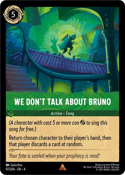 We Don't Talk About Bruno (Ursula's Return) Near Mint