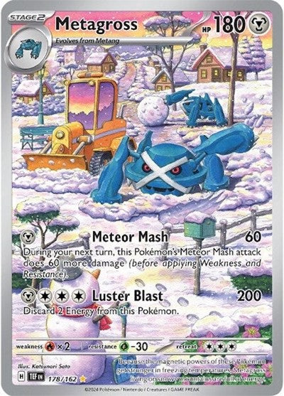 Metagross - 178 (SV05: Temporal Forces) Near Mint Holofoil