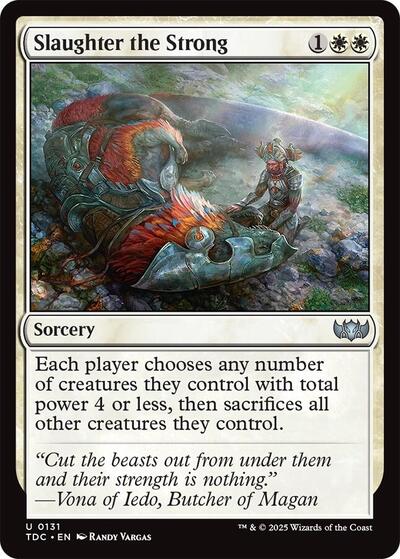 Slaughter the Strong|6|0|0.00