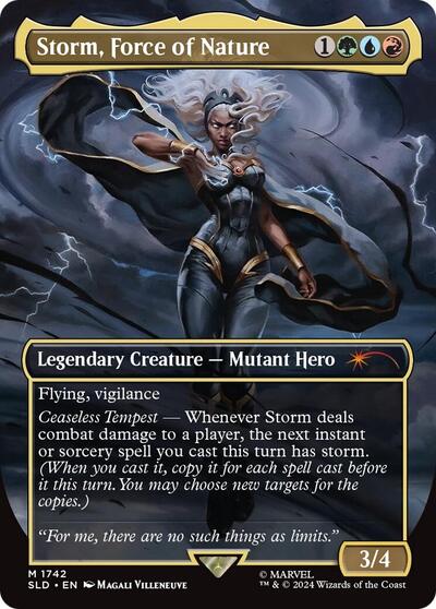 Storm  Force of Nature  Rainbow Foil|1|0|0.00