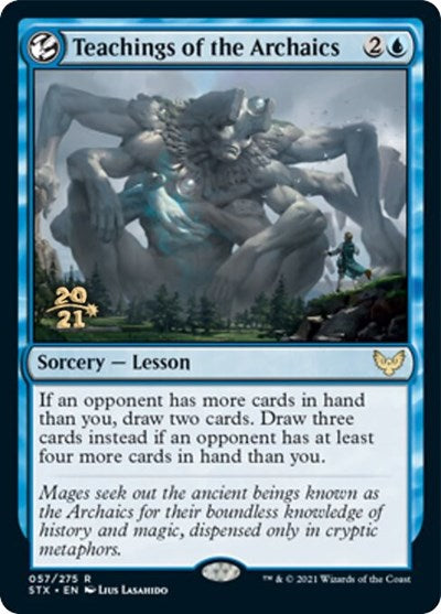 Teachings of the Archaics (Promos: Prerelease Cards) Light Play Foil