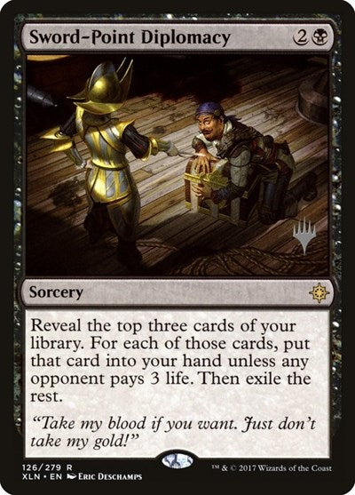 Sword-Point Diplomacy (Promo Pack: Core Set 2020) Near Mint Foil