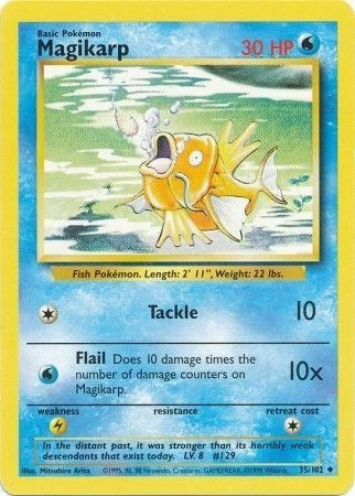 Magikarp (Base Set) Light Play
