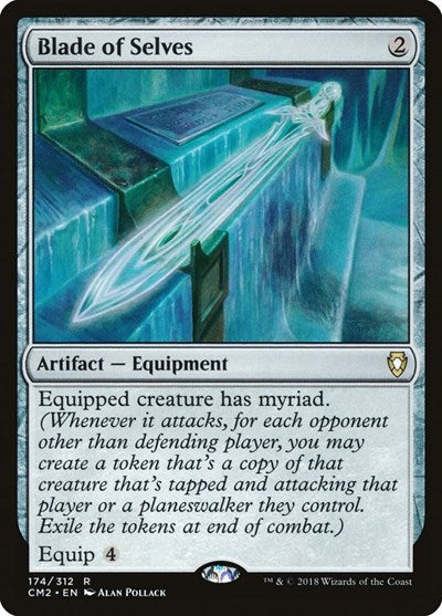 Blade of Selves (Commander Anthology Volume II) Light Play