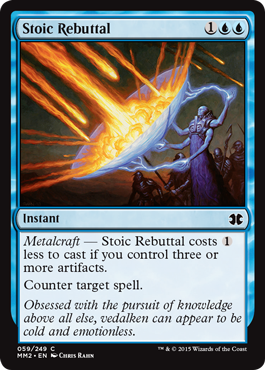 Stoic Rebuttal (Modern Masters 2015) Light Play