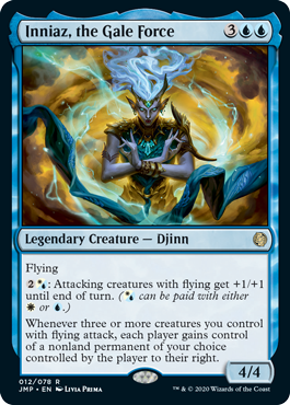 Inniaz, the Gale Force (Jumpstart) Medium Play