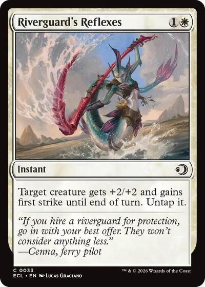 Riverguard's Reflexes (Lorwyn Eclipsed) Near Mint