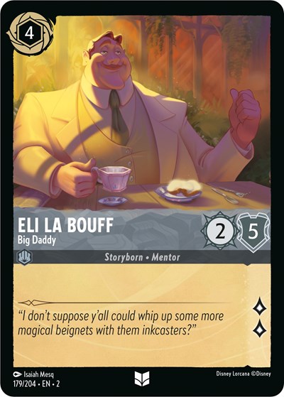 Eli La Bouff - Big Daddy (Rise of the Floodborn) Near Mint Cold Foil