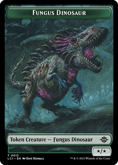 Fungus Dinosaur Token (The Lost Caverns of Ixalan) Near Mint