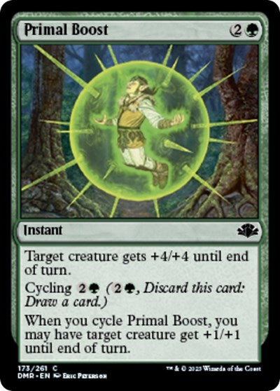 Primal Boost (Dominaria Remastered) Near Mint Foil