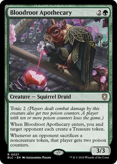 Bloodroot Apothecary (Commander: Bloomburrow) Medium Play