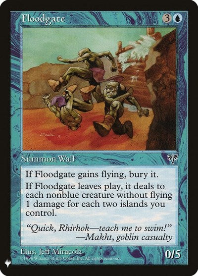 Floodgate (Mystery Booster) Light Play