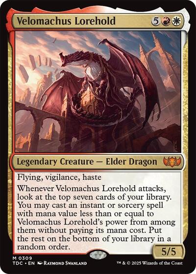Velomachus Lorehold (Commander: Tarkir: Dragonstorm) Near Mint