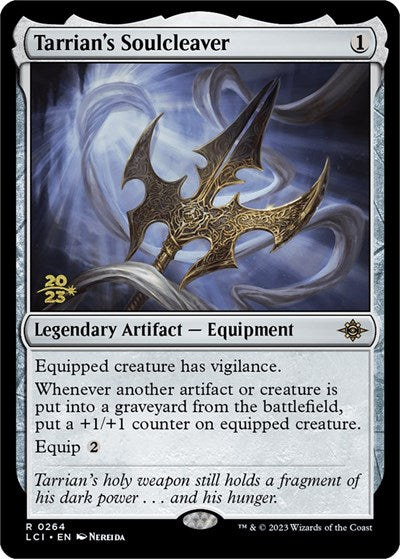 Tarrian's Soulcleaver (Promos: Prerelease Cards) Light Play Foil