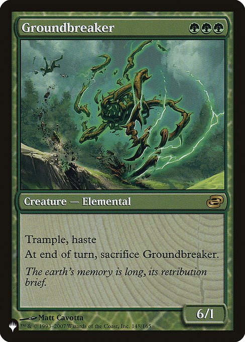 Groundbreaker (The List) Near Mint