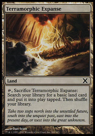 Terramorphic Expanse (10th Edition) Medium Play