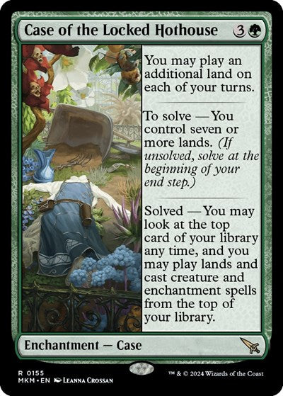 Case of the Locked Hothouse (Murders at Karlov Manor) Medium Play Foil