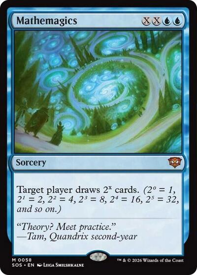Mathemagics (Secrets of Strixhaven) Near Mint Foil