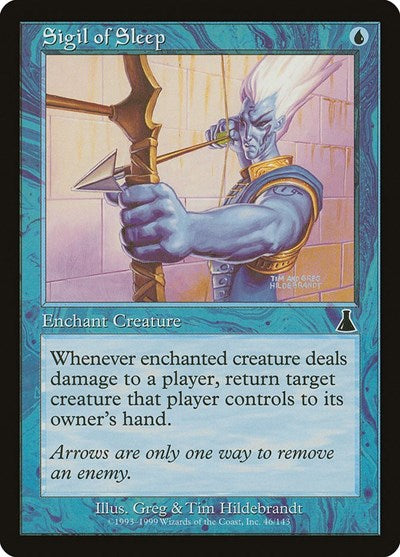 Sigil of Sleep (Urza's Destiny) Light Play