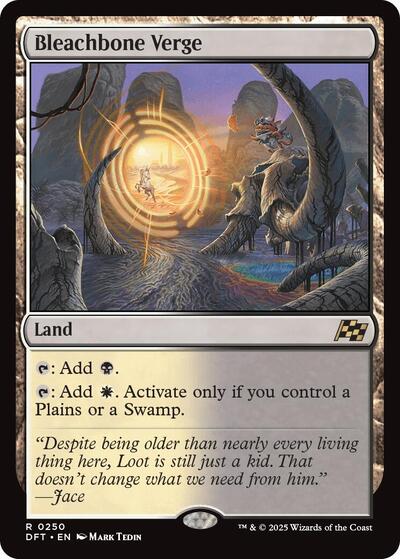 Bleachbone Verge (Aetherdrift) Near Mint Foil
