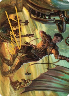 Mishra  Excavation Prodigy Art Card  Gold Stamped Signature|0|0|0.00