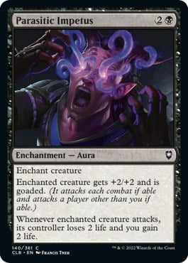 Parasitic Impetus (Commander Legends: Battle for Baldur's Gate) Light Play Foil