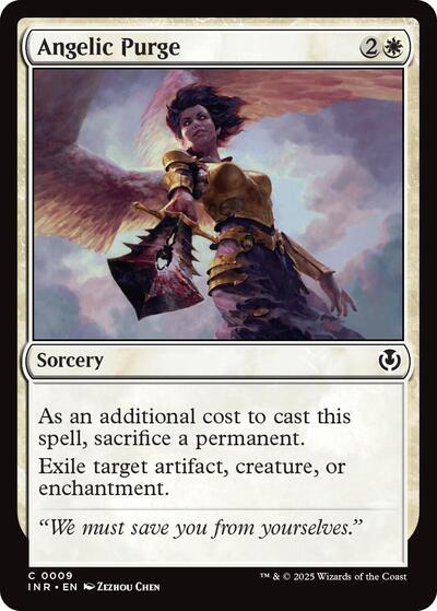 Angelic Purge (Innistrad Remastered) Medium Play Foil