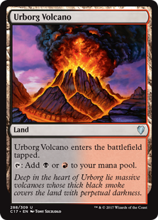 Urborg Volcano (Commander 2017) Medium Play