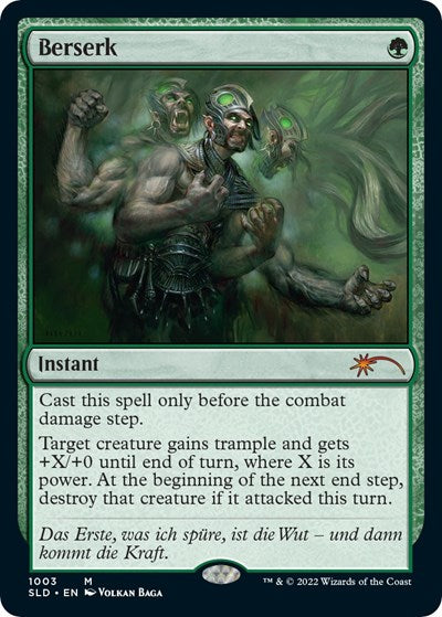 Berserk (Secret Lair) Light Play Foil