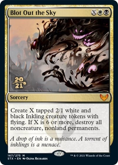 Blot Out the Sky (Promos: Prerelease Cards) Light Play Foil