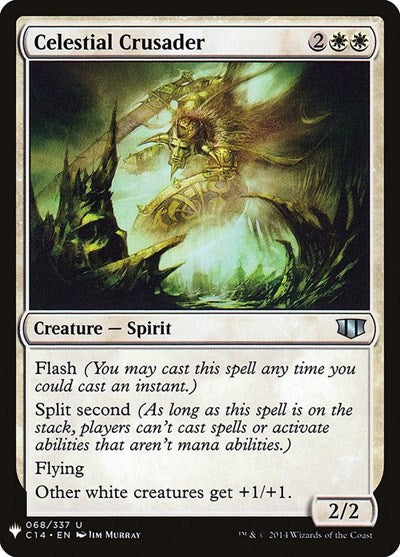 Celestial Crusader (Mystery Booster) Light Play
