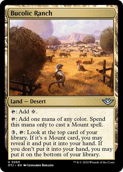 Bucolic Ranch|18|0|0.00