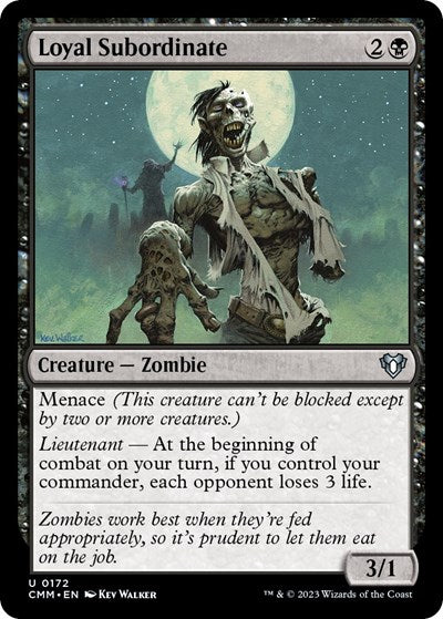 Loyal Subordinate (Commander Masters) Near Mint