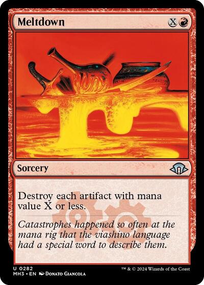 Meltdown (Modern Horizons 3) Light Play Foil