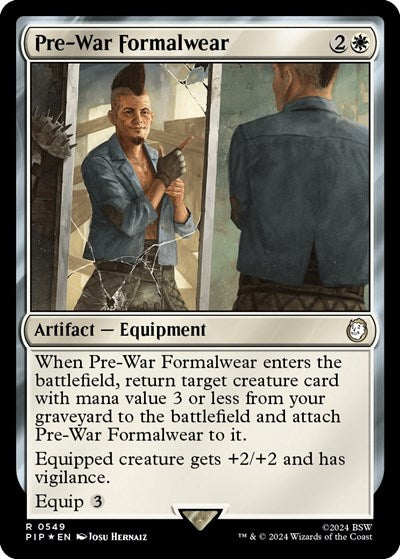 Pre-War Formalwear (Surge Foil) (Universes Beyond: Fallout) Near Mint Foil