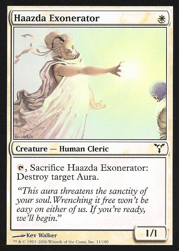 Haazda Exonerator (Dissension) Light Play Foil