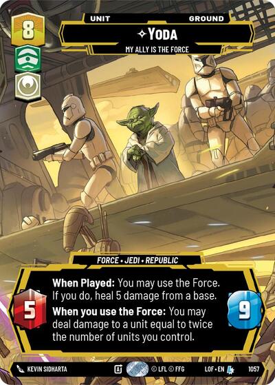 Yoda My Ally is the Force (Prestige) (Legends of the Force) Near Mint