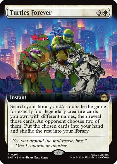 Turtles Forever  Extended Art|1|0|0.00