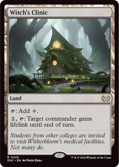 Witch's Clinic (Commander: Duskmourn: House of Horror) Light Play