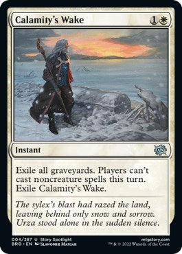 Calamity's Wake (The Brothers' War) Light Play Foil